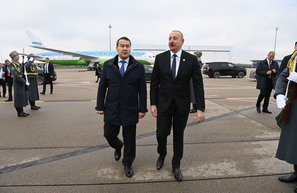 Azərbaycan Prezidenti İlham Əliyevin Qazaxıstana səfəri başa çatıb