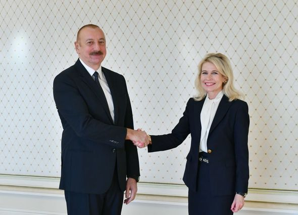 İlham Əliyev ATƏT Parlament Assambleyasının prezidentini qəbul edib - FOTO