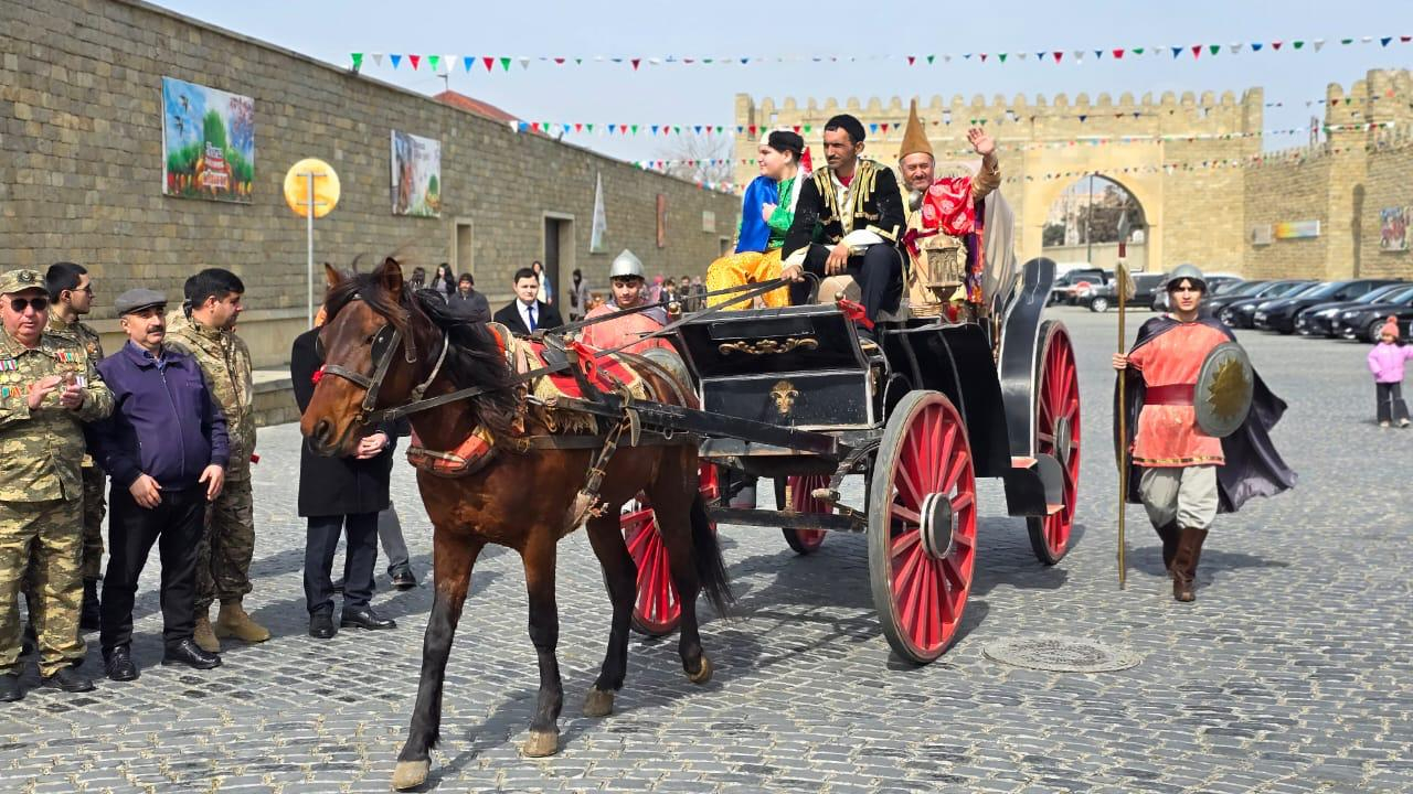 Suraxanıda Novruz bayramı təntənəli qeyd olundu