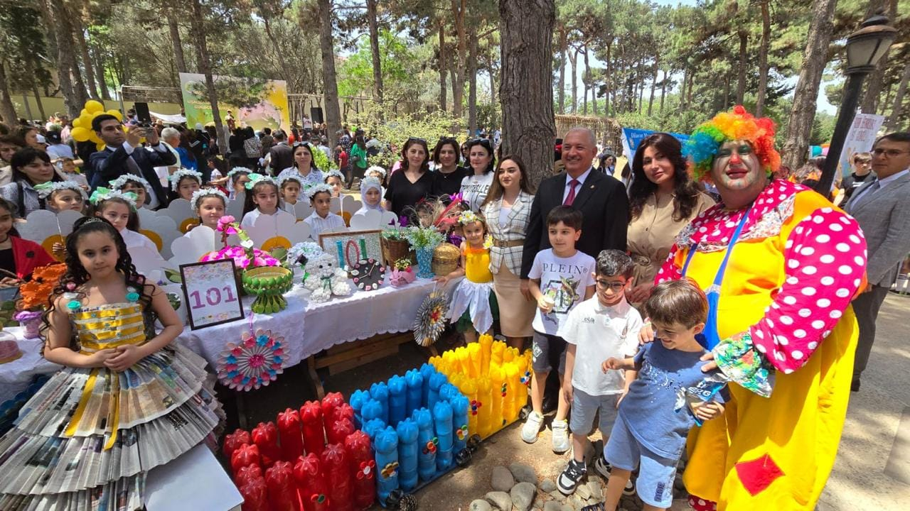 ​Suraxanıda "Yaşıl dünyamızı qoruyaq, uşaqlarımıza sağlam gələcək quraq" adlı Uşaq Festivalı keçirilib