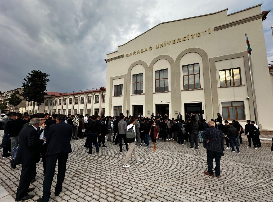 Bu gündən Qarabağ Universitetində tədris prosesinə başlanılır - FOTO