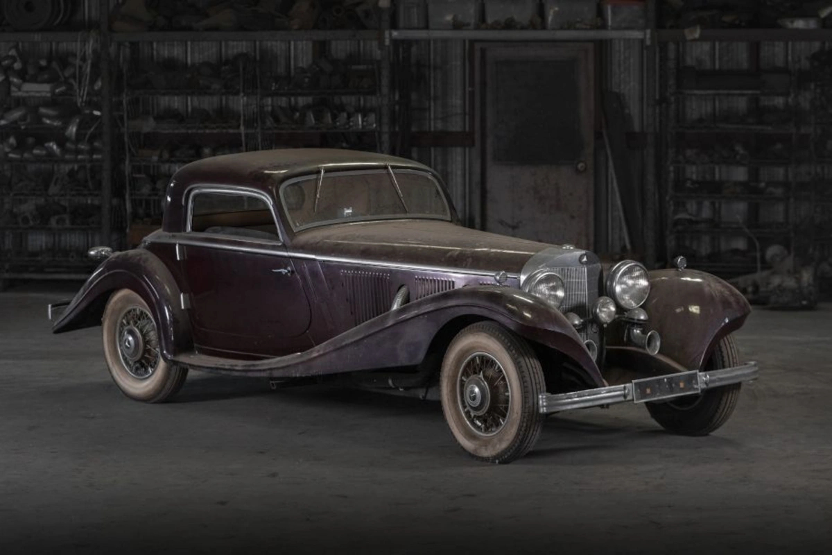 50 ildir qarajda olan "Mercedes" inanılmaz qiymətə satılacaq - FOTO