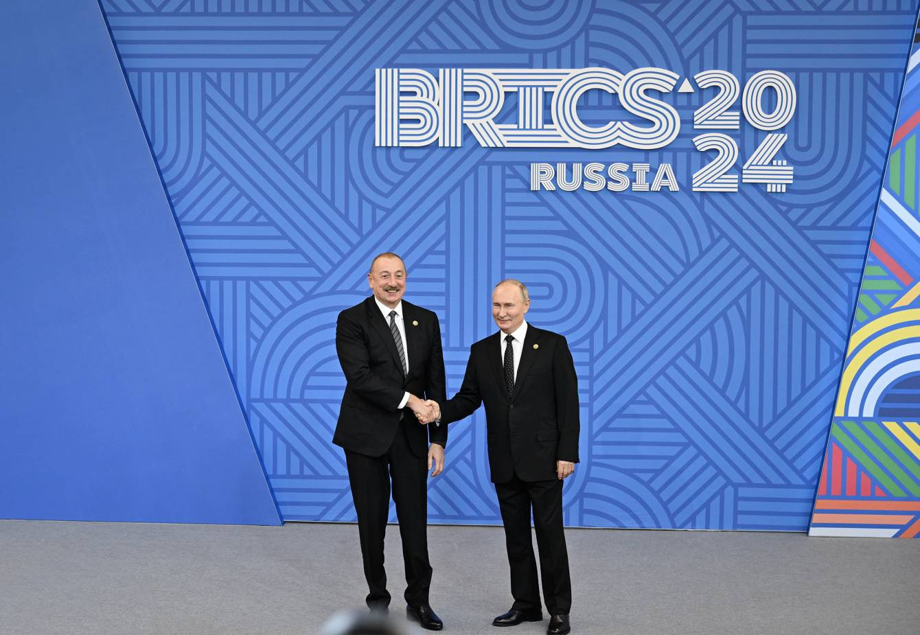 Kazanda XVI BRICS Sammitinin keçirilməsi münasibətilə rəsmi ziyafət verilib - FOTO