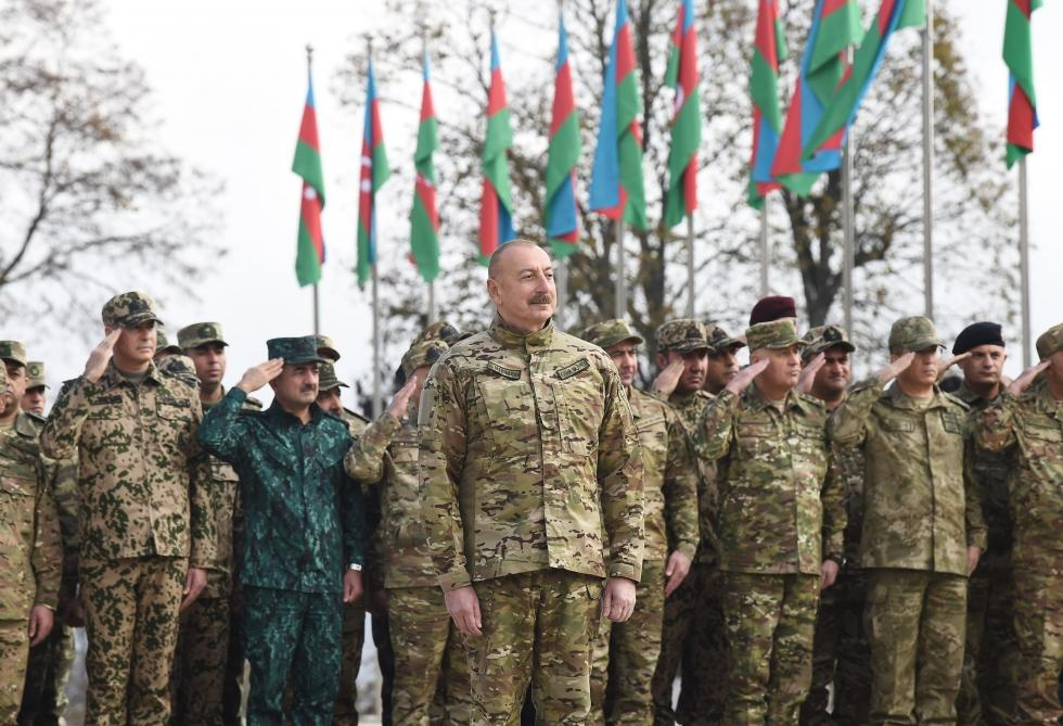 Prezident Zəfər Günü münasibətilə Şuşada təşkil olunan tədbirdə iştirak edib - FOTOLAR