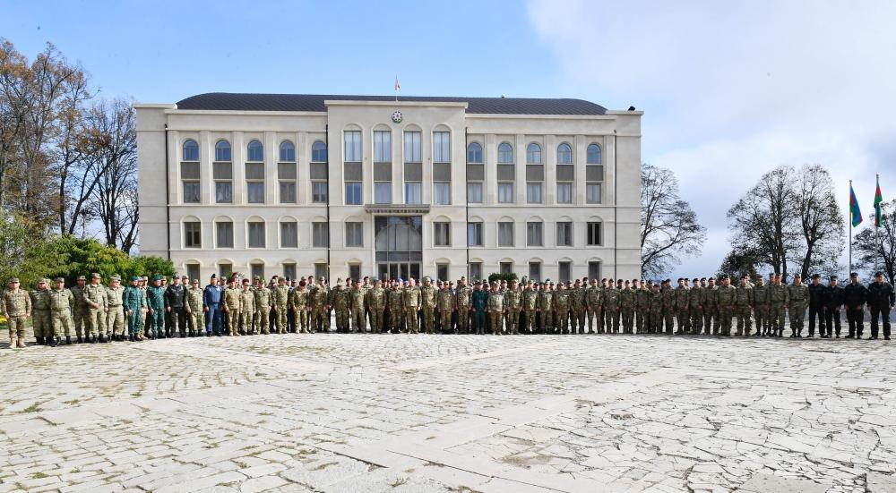 Prezident Zəfər Günü münasibətilə Şuşada təşkil olunan tədbirdə iştirak edib - FOTOLAR