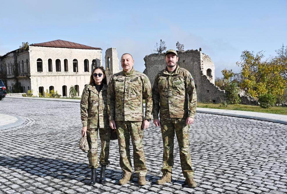 Prezident Zəfər Günü münasibətilə Şuşada təşkil olunan tədbirdə iştirak edib - FOTOLAR