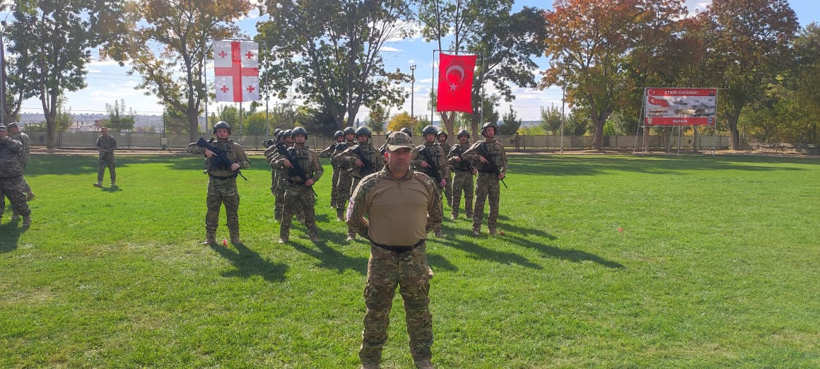 Azərbaycan, Türkiyə və Gürcüstan hərbçiləri BTC-nin mühafizəsi ilə bağlı birgə təlim keçirib - FOTO