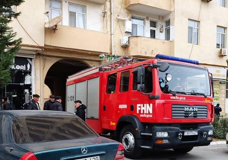 Xırdalanda çoxmərtəbəli yaşayış binasında partlayış olub