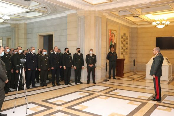 Hərbi Prokurorluqda ümummilli liderin anım mərasimi keçirilib - FOTO