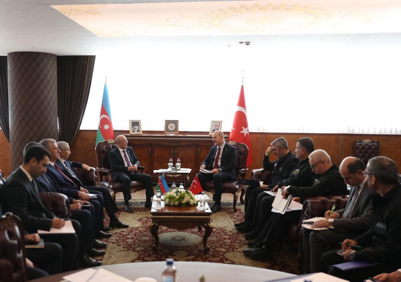 Azərbaycan və Türkiyənin fövqəladə hallarla mübarizə üzrə qurumları arasında əlaqələr genişləndiriləcək
