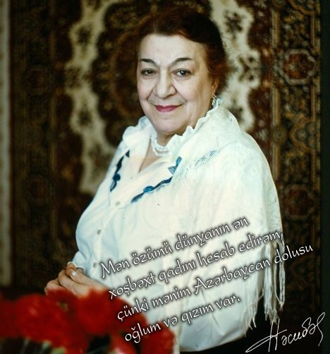 Bu gün Azərbaycanın görkəmli aktrisası, Xalq artisti Nəsibə Zeynalovanın anım günüdür