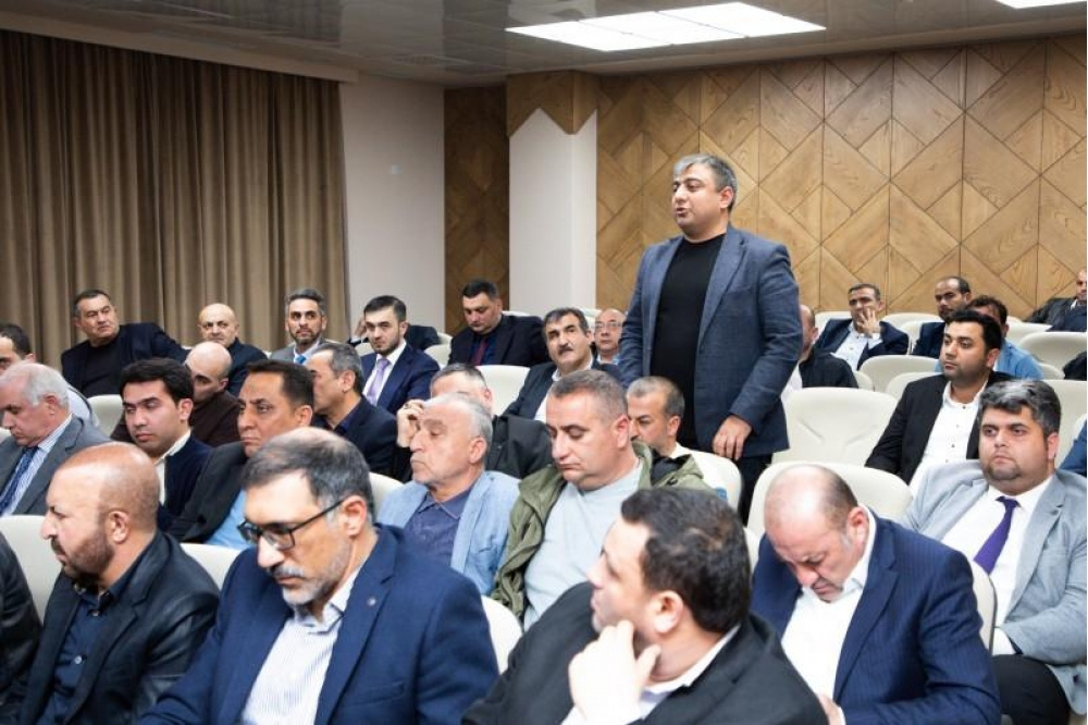 AQTA sədri ət və ət məhsullarının istehsalı ilə məşğul olan sahibkarlarla görüşüb - FOTO