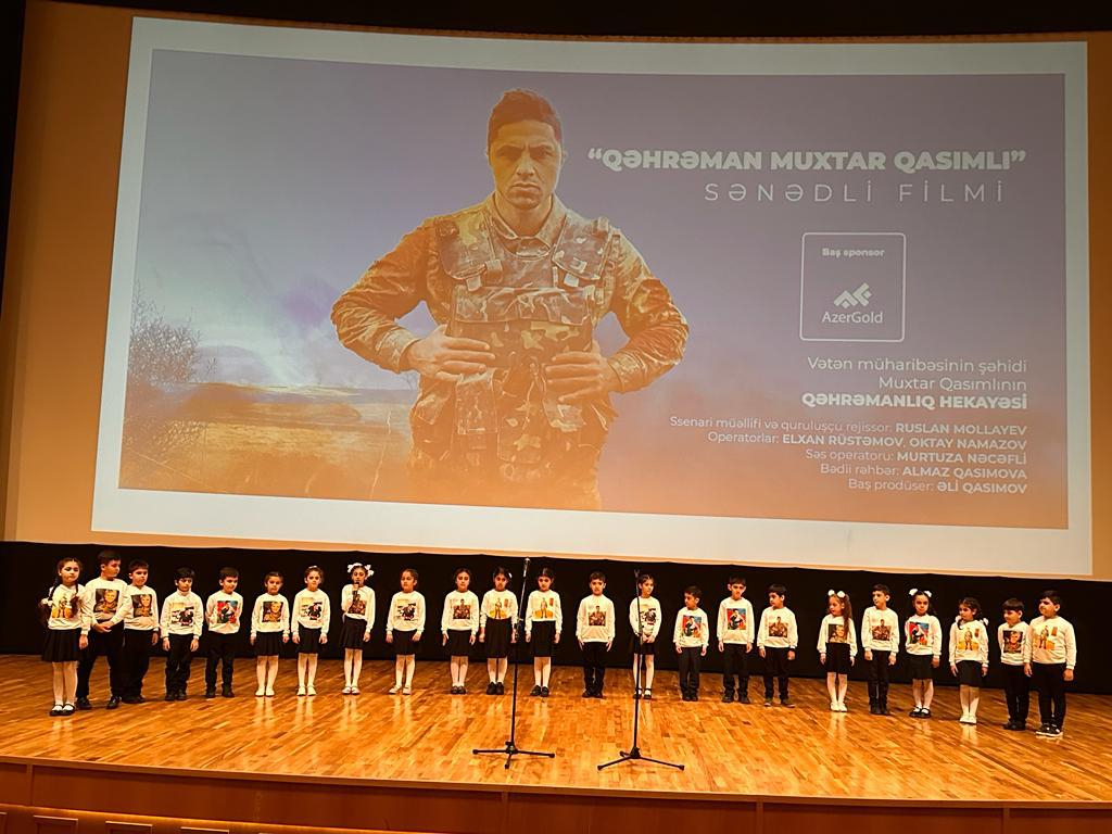 “Qəhrəman Muxtar Qasımlı" sənədli filminin təqdimatı keçirilib