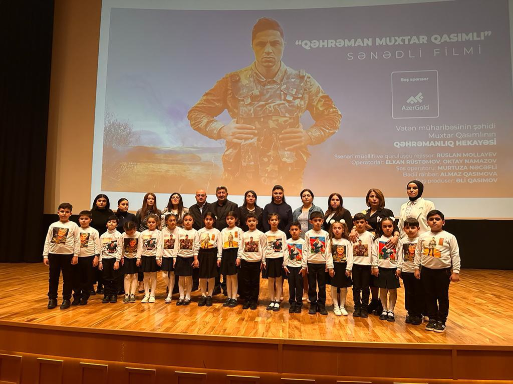 “Qəhrəman Muxtar Qasımlı" sənədli filminin təqdimatı keçirilib