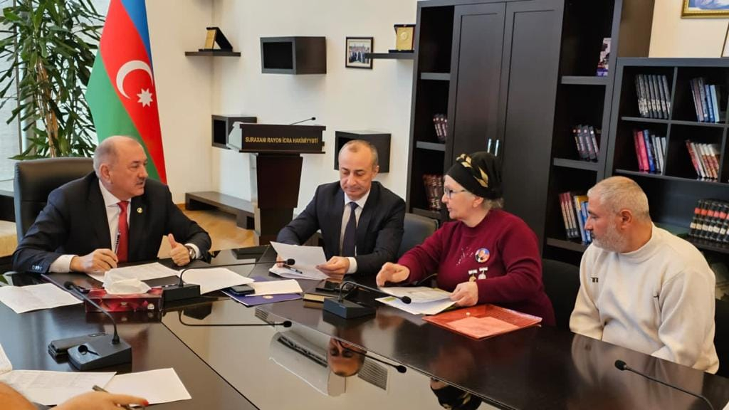 Suraxanıda vətəndaşların növbəti qəbulu keçirilib
