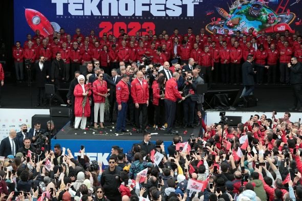 Türkiyə və Azərbaycan prezidentləri “TEKNOFEST” festivalında iştirak ediblər