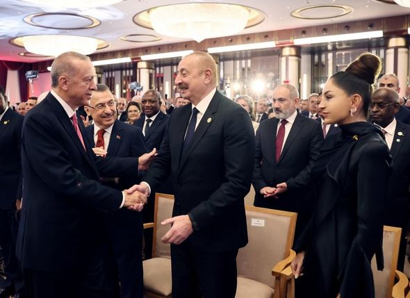 Ərdoğanın səlahiyyətlərinin icrasına başlama mərasimi keçirilib - FOTO