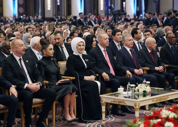 Ərdoğanın səlahiyyətlərinin icrasına başlama mərasimi keçirilib - FOTO
