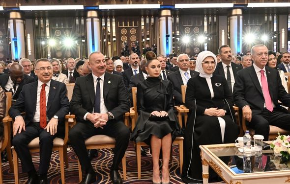 Ərdoğanın səlahiyyətlərinin icrasına başlama mərasimi keçirilib - FOTO