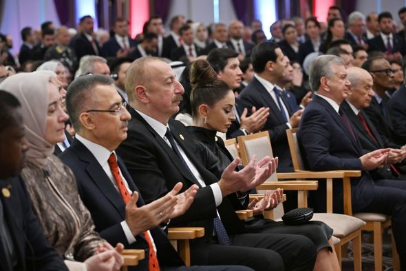 Ərdoğanın səlahiyyətlərinin icrasına başlama mərasimi keçirilib - FOTO