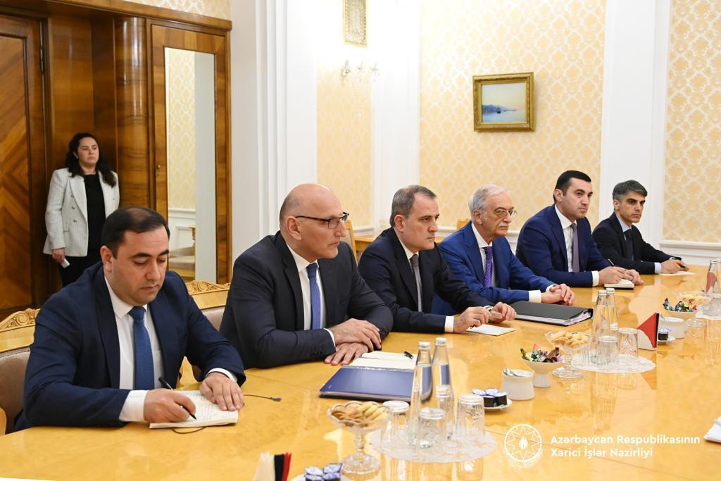 Azərbaycan və Rusiya XİN rəhbərləri görüşüb - FOTO