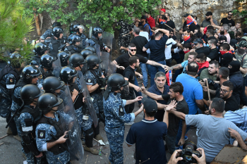 Ermənilərin Livanda Azərbaycan səfirliyinə hücumu zamanı 25 polis xəsarət alıb