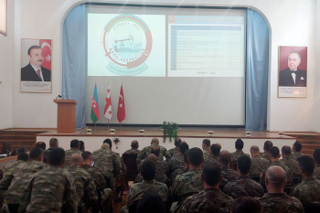 Bakıda Azərbaycan, Türkiyə və Gürcüstan hərbçilərinin iştirakı ilə komanda-qərargah təlimi keçirilir