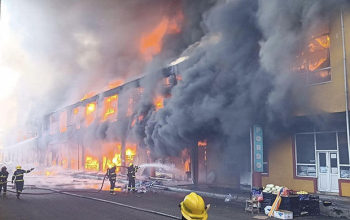 Masallıda bazar yanır: Əraziyə yanğından mühafizə bölmələri cəlb olunublar