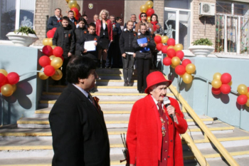 Volqoqradda general-mayor Həzi Aslanovun yenilənmiş memorial lövhəsi açılıb