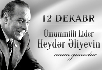 Ümummilli Lider Heydər Əliyevin anım günüdür