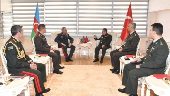 Hikmət Mirzəyev İstanbulda Türkiyənin ordu generalı ilə görüşdü