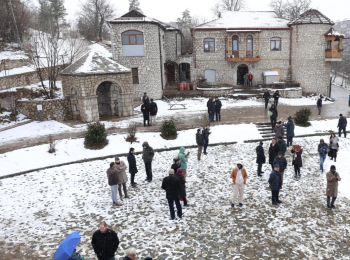 Beynəlxalq konfransın iştirakçıları Şuşa qalasında olublar