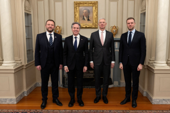 Blinken Estoniyanın, Latviyanın və Litvanın xarici işlər nazirlərləri ilə görüşüb