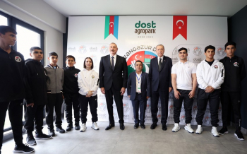 Azərbaycan və Türkiyə prezidentləri Zəngilanda “Dost Aqropark”ın birinci mərhələsinin açılışında iştirak ediblər