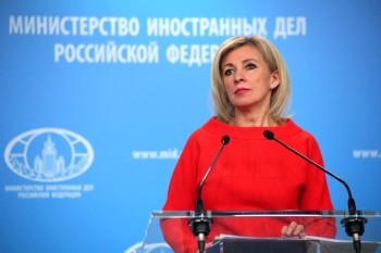 Zaxarova estoniyalı komandanın Rusiya şəhərlərinin dağıdılması ilə bağlı dediklərinə münasibət bildirib