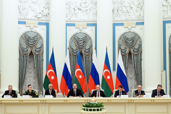Azərbaycan və Rusiya prezidentlərinin BAM veteranları və işçiləri ilə birgə görüşü keçirilib