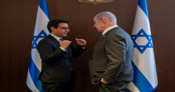 Fransanın XİN başçısı Benyamin Netanyahu ilə görüşüb