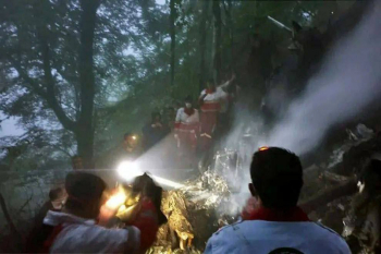 Qızıl Aypara Cəmiyyəti: Helikopterin qalıqları tapılıb, lakin sərnişinlərin sağ olmasına dair heç bir əlamət yoxdur