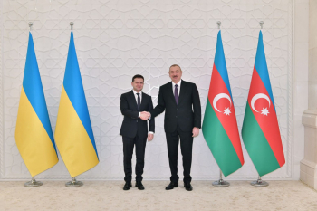 Prezident İlham Əliyev Ukraynanın Müstəqillik Günü ilə bağlı Zelenskiyə təbrik məkubu ünvanlayıb