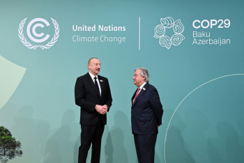 COP29-un liderlər sammitinin açılış mərasimi keçirilir