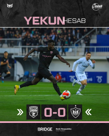 Qarabağ" bu mövsüm ilk dəfə xal itirib