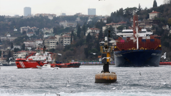 İstanbul boğazında gəmilərin hərəkəti bərpa olunub