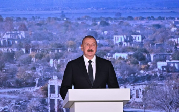 Prezident İlham Əliyev: “Ağdam işğal illəri zamanı tamamilə məhv edilib”