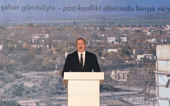 Prezident: "İşğaldan azad edilmiş Qarabağ və Şərqi Zəngəzur ərazisində 33 tunel, 84 yeni körpü tikiləcək"