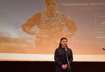 “Qəhrəman Muxtar Qasımlı" sənədli filminin təqdimatı keçirilib