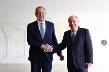 Lavrov braziliyalı həmkarı ilə görüşüb