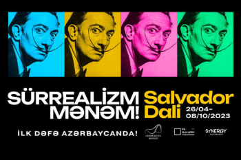 Salvador Dalinin əsərləri ilk dəfə Azərbaycanda - Heydər Əliyev Mərkəzində nümayiş olunacaq