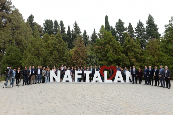 Naftalanda Turizm İnformasiya Mərkəzinin açılışı olub