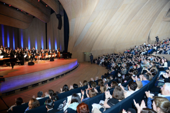 Heydər Əliyev Mərkəzində qala-konsert olub