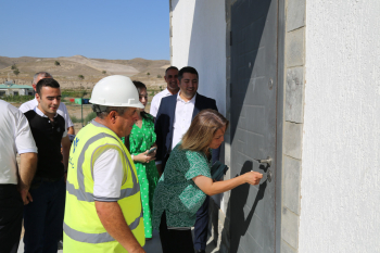 Zəngilanın Ağalı kəndinə köçürülən 22 ailəyə evlərinin açarları təqdim edilib